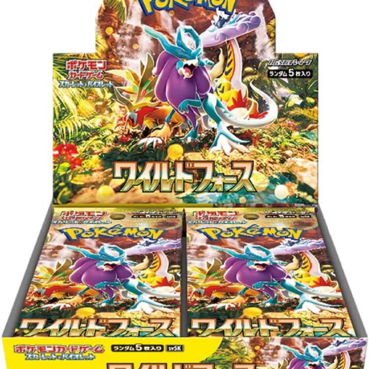 SV5K Wild Force Sealed Case (12 boxes) Japanese Pokemon Card