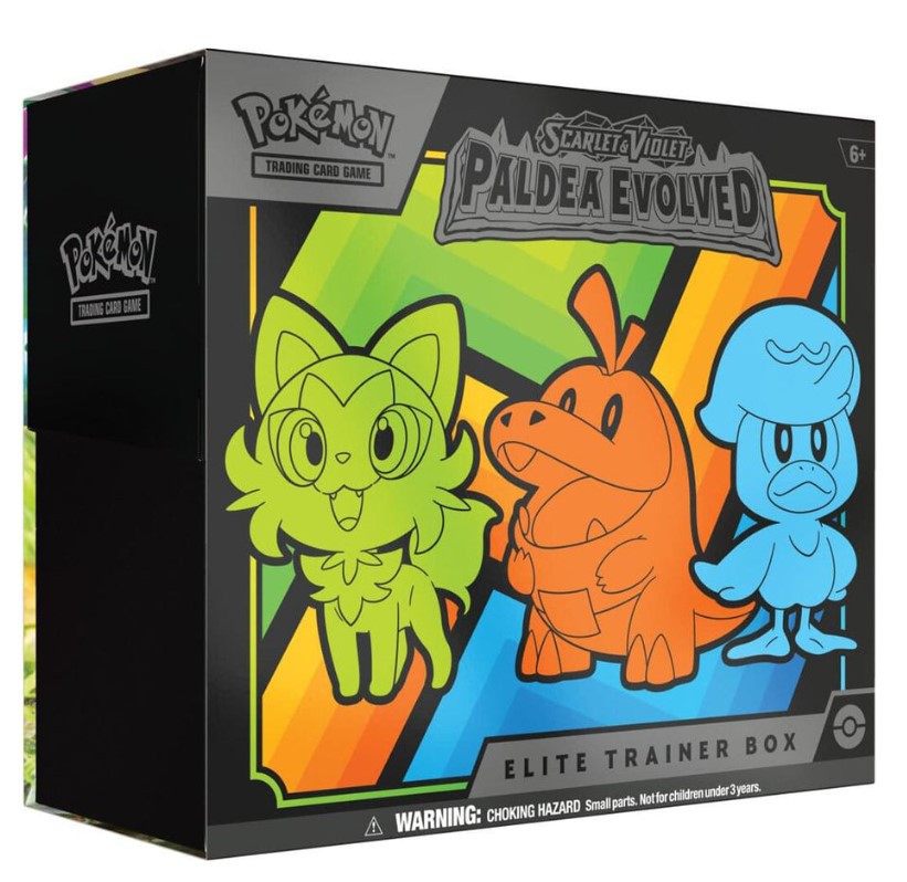 Scarlet & Violet Paldea Evolved Elite Trainer Box POKEMON TCG